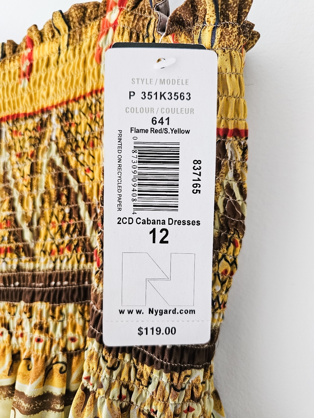Peter Nygard Cabana Dress - Picture 4 of 6